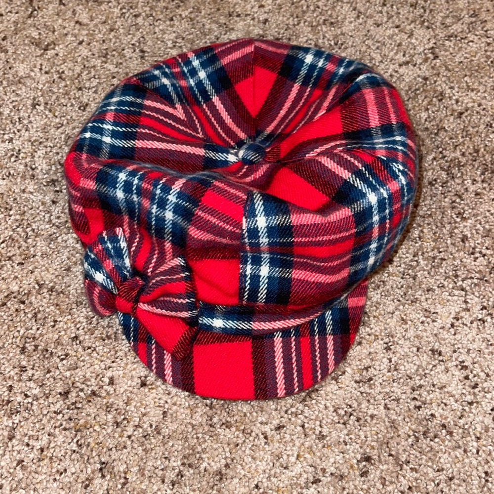 Girls plaid hat